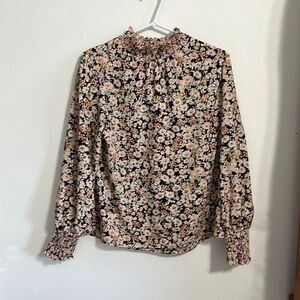 Sanctuary Kylie smocked top medium NWT